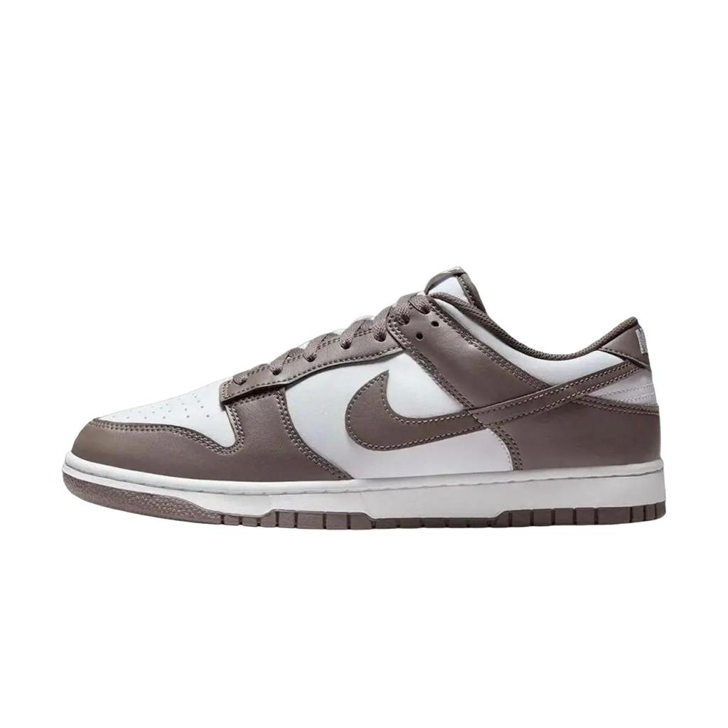 Nike Dunk Misterul Abrasiunii Sălbatice Rezistente la Abraziune Rezistente la Abraziune Pantofi de Skateboard cu Top Jos Bărbați Bej Maro HF5441-111(EchipaA-)