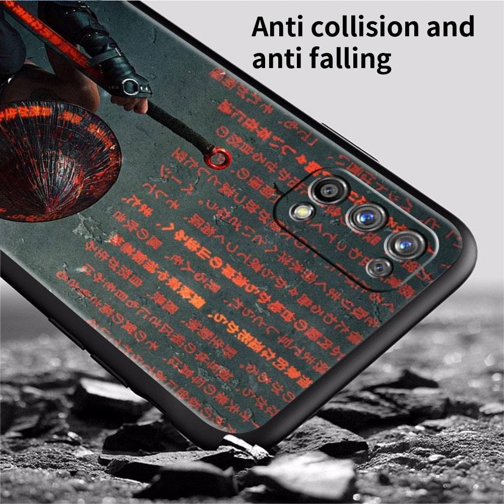Krajinomalba Tušová malba Japonsko Samurajské umění Měkké TPU pouzdro pro Realme 8 C21 9 Pro 8i 9i GT Neo 3 2 C3 7 6 C21Y C15 C11 Kryt na telefon