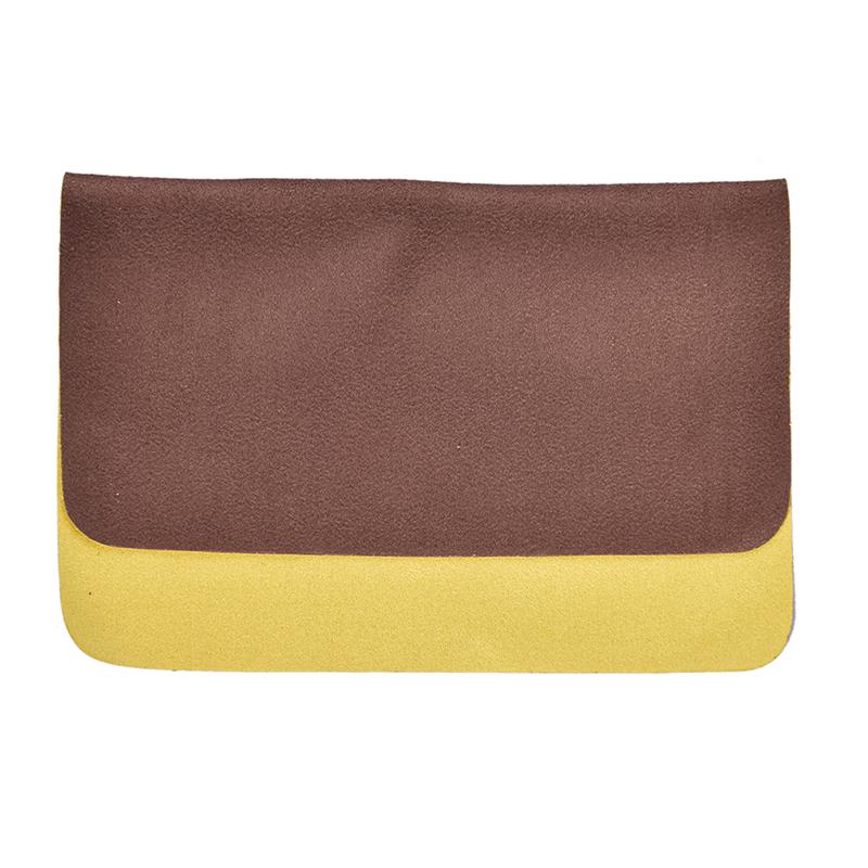 1 Adet Şamua Mikrofiber Gözlük Temizleme Bezi Lens Telefon Ekranı Temizliği İçin