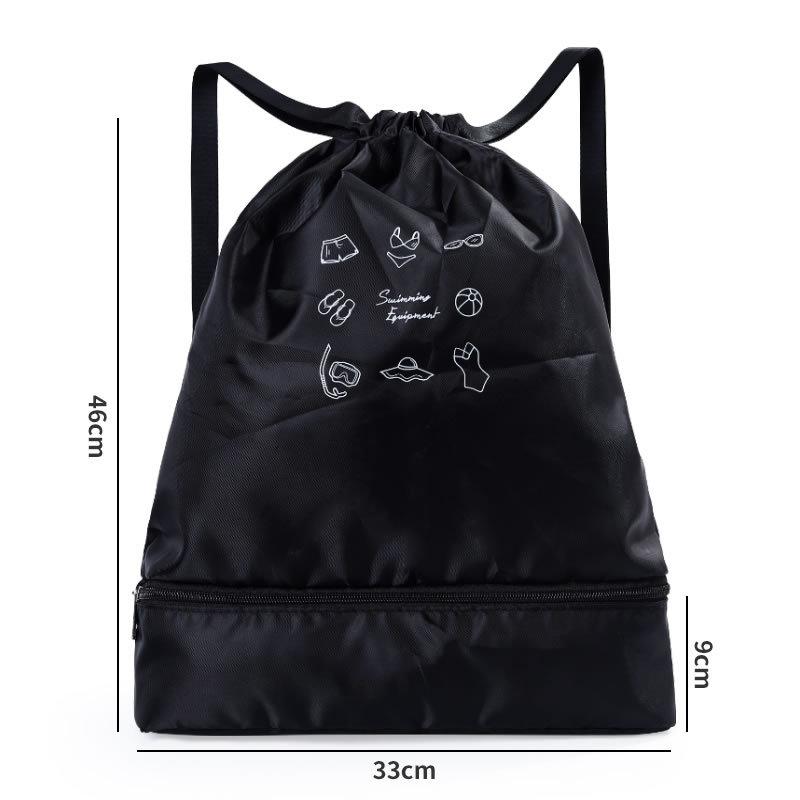 Swimming Bag Dry and Wet Separation Women's Swimsuit Storage Bag Waterproof Bag Men's Beach Bag Children's Swimming Backpack