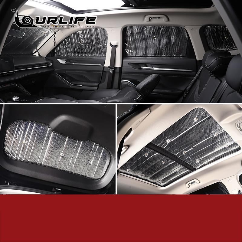 Reflective Car Windshield Window Sun Shade Visor Shield Cover Suction Sunshield For Haval H6 3TH  2022 2023
