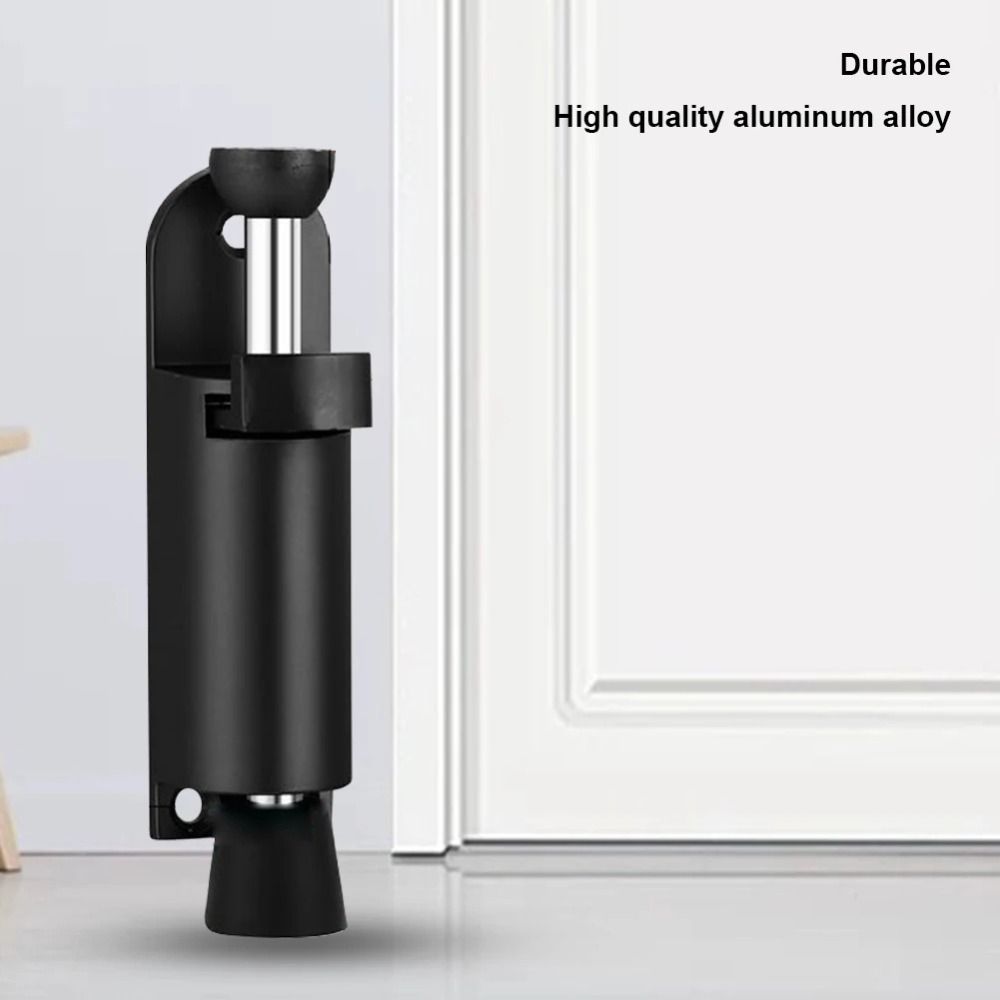 Heavy Duty Door Holder Stop Spring Loaded Door  Handle Bumper Telescopic  Door Stopper  Bedroom