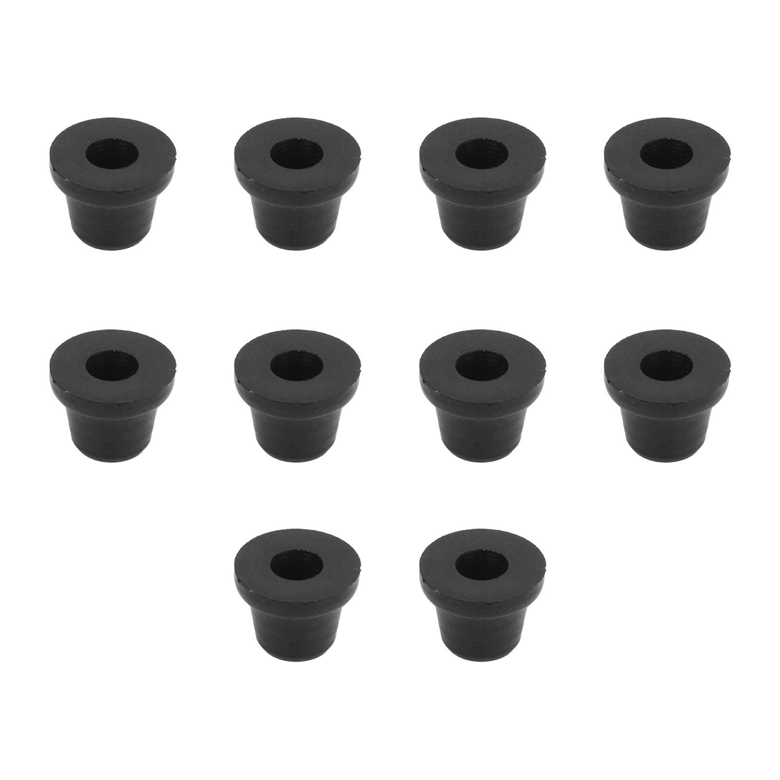 

10 шт. резиновых крышек для выпускных штуцеров, износостойкие, прочные, колпачки для винтов для выпускных клапанов тормозов для автомобилей, мотоциклов, машин чёрный