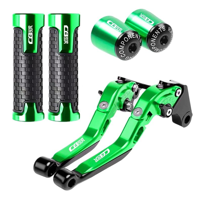 Motorcycle Brake Clutch Levers Handlebar Grips Ends CNC Aluminum For Honda CB 190R 2016 CB190R 2017