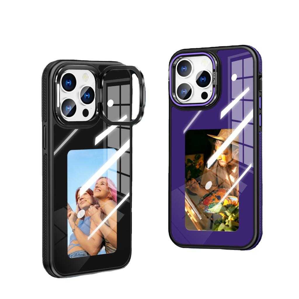 Smart Ink Screen Phone Cover for IPhone 16 15 14 13 Pro E Ink NFC Phone Cases for iPhone 16 Pro Max