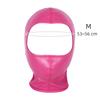 Sexy Leather Zipper Head Hood with Fetish Slave Bondage Mask Costume for Couples BDSM Cosplay Restraint Flirting Sex Toy