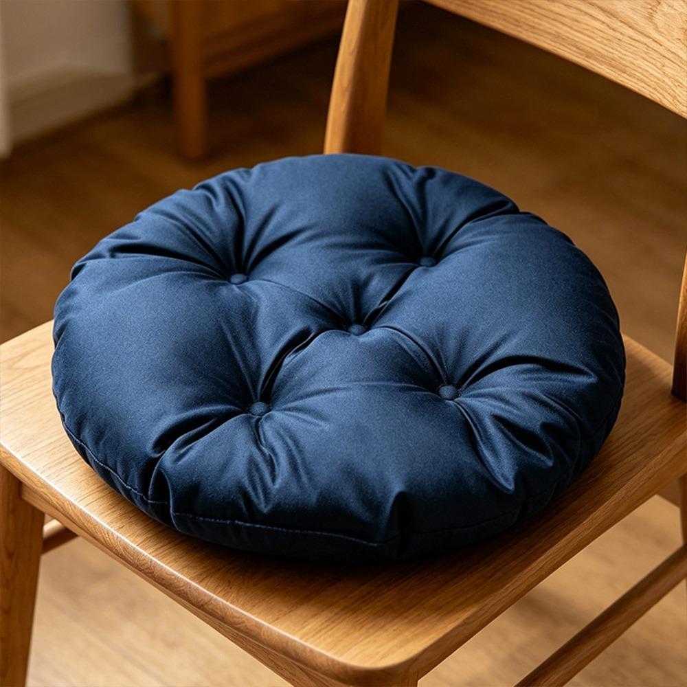 Round Tatami Mat Silk Fabric Stool Butt Pad Fashion Sofa Seat Cushion  for Home&Office