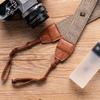 Fugui Camera Shoulder Strap with Strap Connection Adjustable Cotton for Compact Digital and More 1/4" Screw, 2-Piece Set, Adapter, Length, Non-Slip,