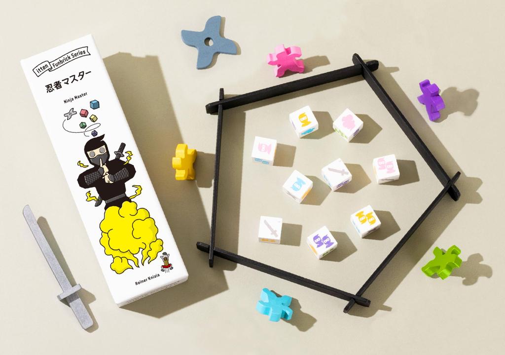Store Itten Ninja Master 15 Ages Decisions Determine Victory or A Truly Board Game for Large Perfect for Families and [Official Exclusive] (2-5
