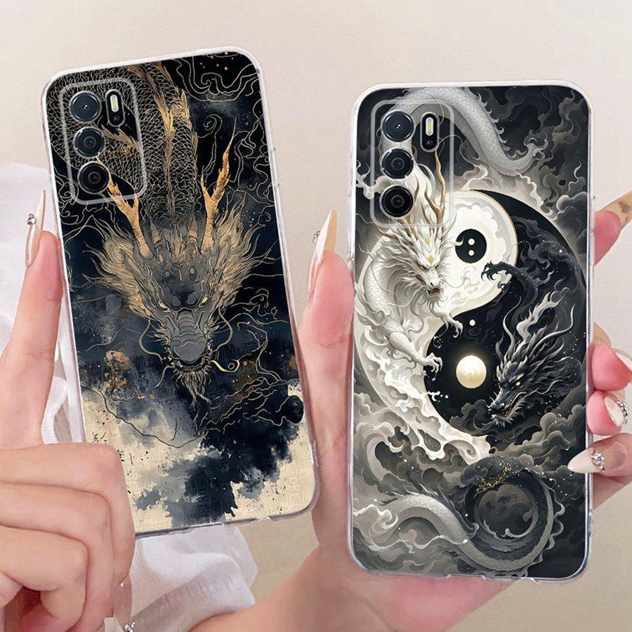 For OPPO A16 A16s Phone Case luxury flower Cool animals design Soft Silicone TPU For OPPO A54s A 54 S A 16  Back Cover