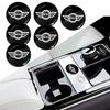 14mm Aluminium Metall Bil Styling Fjärrnyckel Klistermärke För BMW Mini Cooper One S Countryman R50 R53 R56 R60 F55 F56 F57 Clubman JCW
