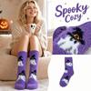Women's Halloween Mid Calf Socks Thick Warm Cute Funny Loungewear Socks