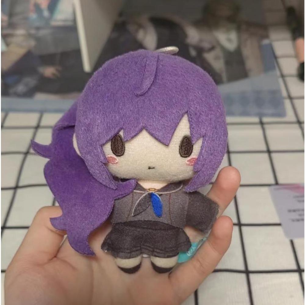 Muñeco de Peluche Pjsk de 10 cm Juguetes Project Sekai Aoyagi Toya Llavero Relleno Colgante de Bolso Shinonome Akito Adornos para Mochilas Juguete Regalo