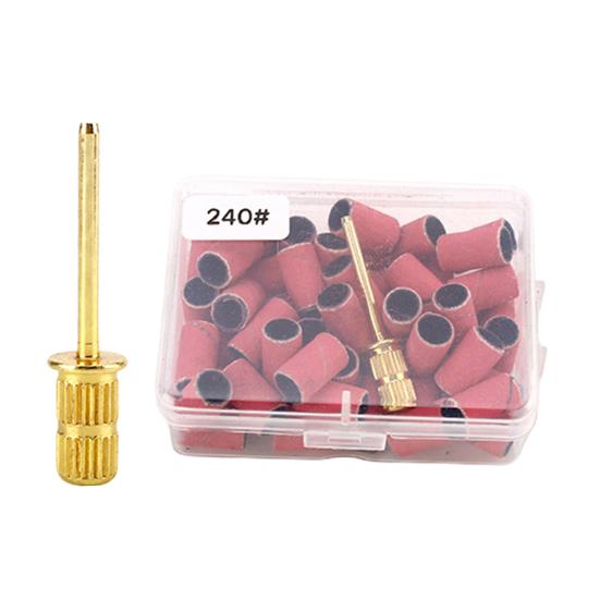 

Многоцелевой маникюр с песочной лентой высокой прочности розы красного