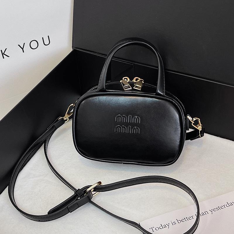 

Retro Solid Color Letter Handbag & Crossbody for Kids - Versatile Parent-Child Coin Purse