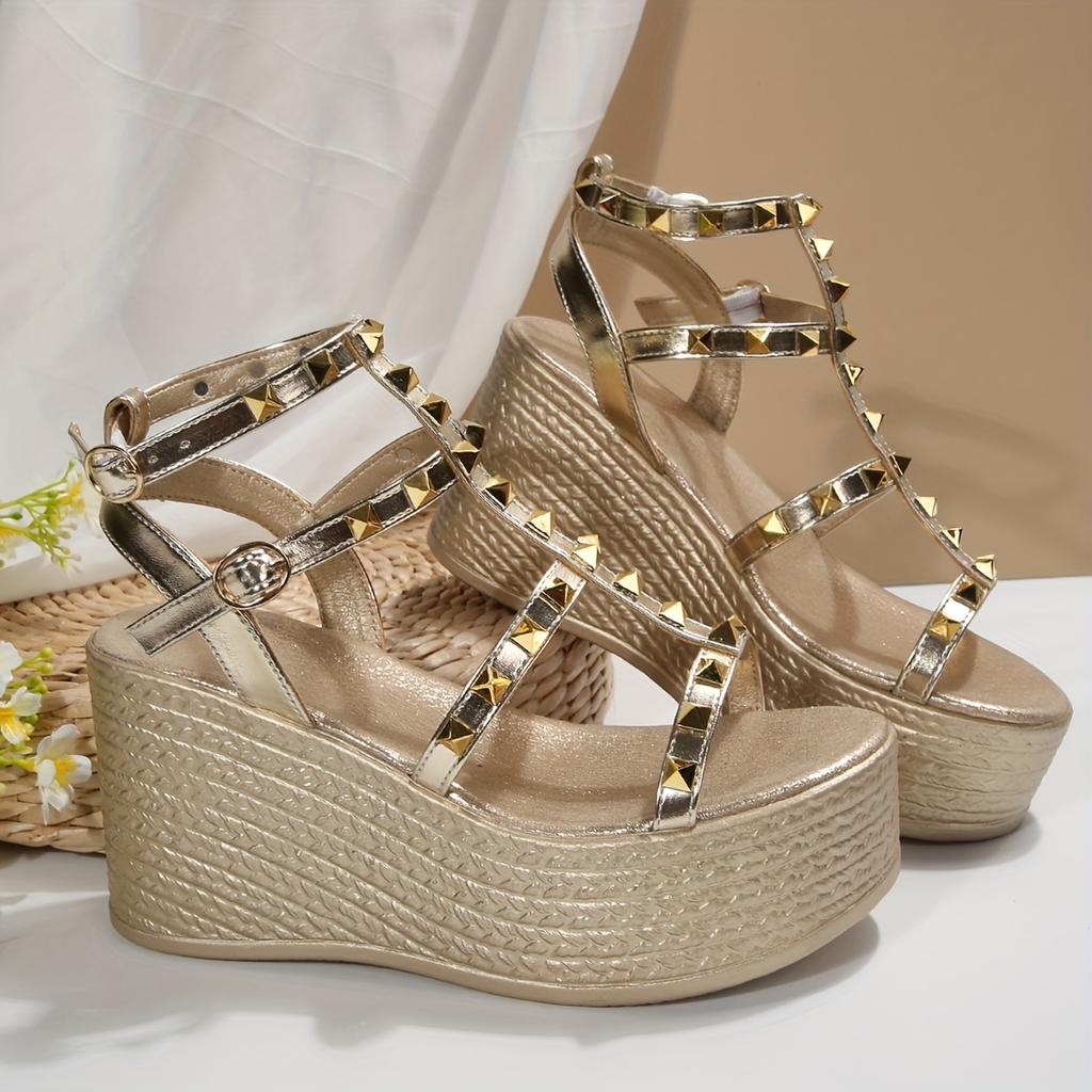 Women's Summer High-heeled Wedge Sandals