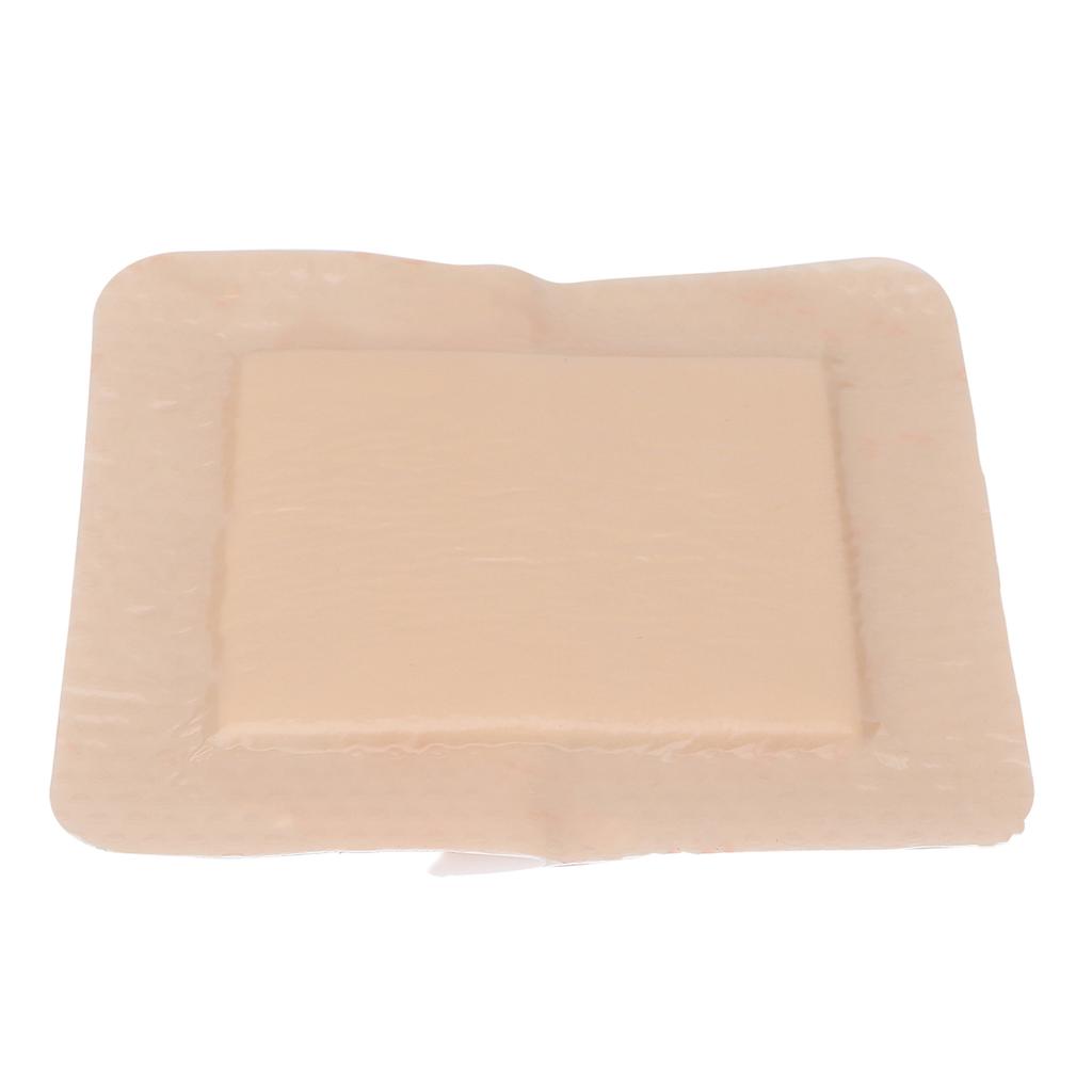 Gel Sacral Pad Highly Absorbent Padding Silicone Adhesive Foam Wound Dressing Pad10 X 10cm