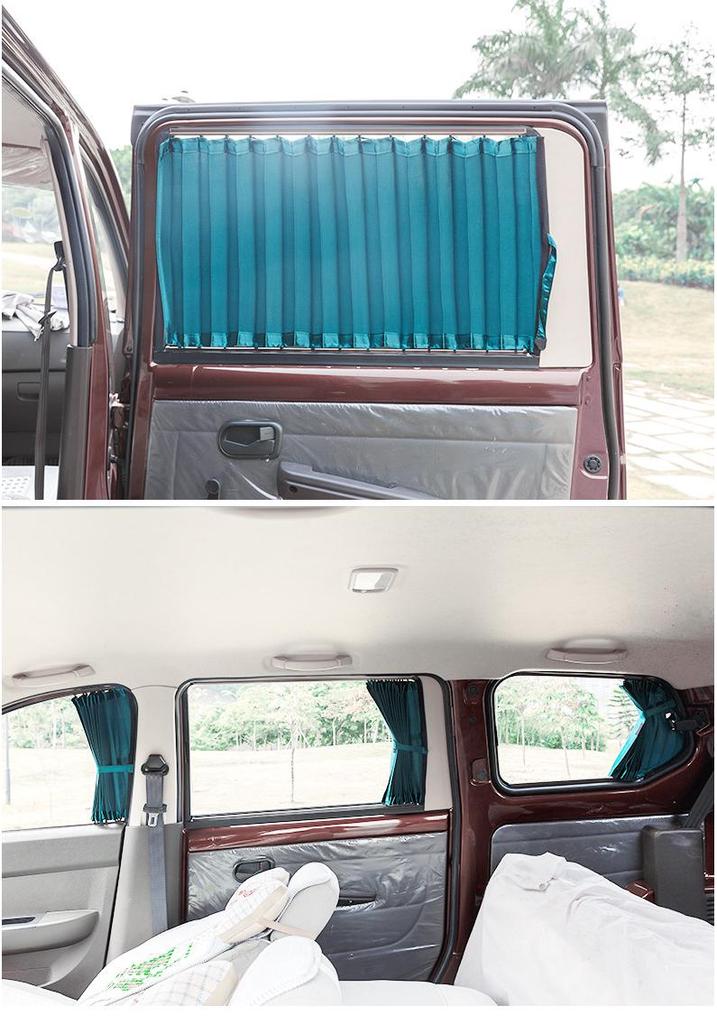 Sinotruk Pioneer EV Medium Wheelbase Sunshade Car Curtains - Heat Insulation & Double Track
