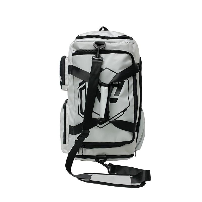 

Портативная дорожная сумка мужская большая вместимость спортивный рюкзак фитнес сумка багажная сумка светло-серый