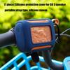 Silicone Protective Case With Carrying Strap For GO 5 Portable Speaker Shockproof And Dirt Resistant Cover