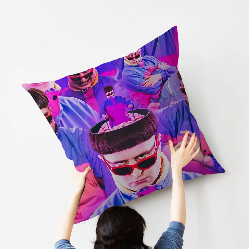 Singer Oliver Tree Nickell Pillow Cushion Cover Pillowcase Living Room Sofa Home Decor Customized