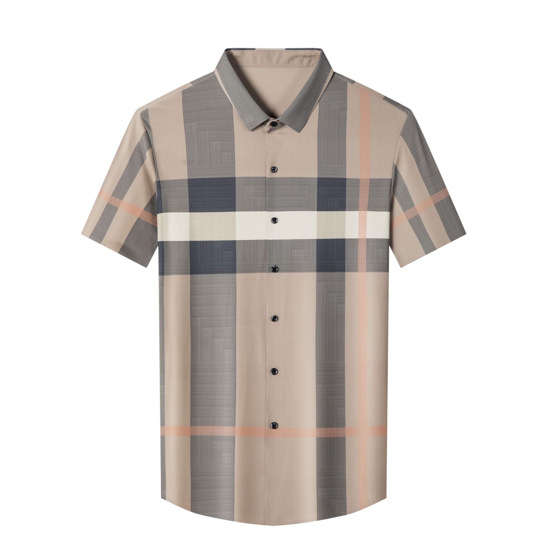 Новая мужская рубашка с коротким рукавом — фото 3