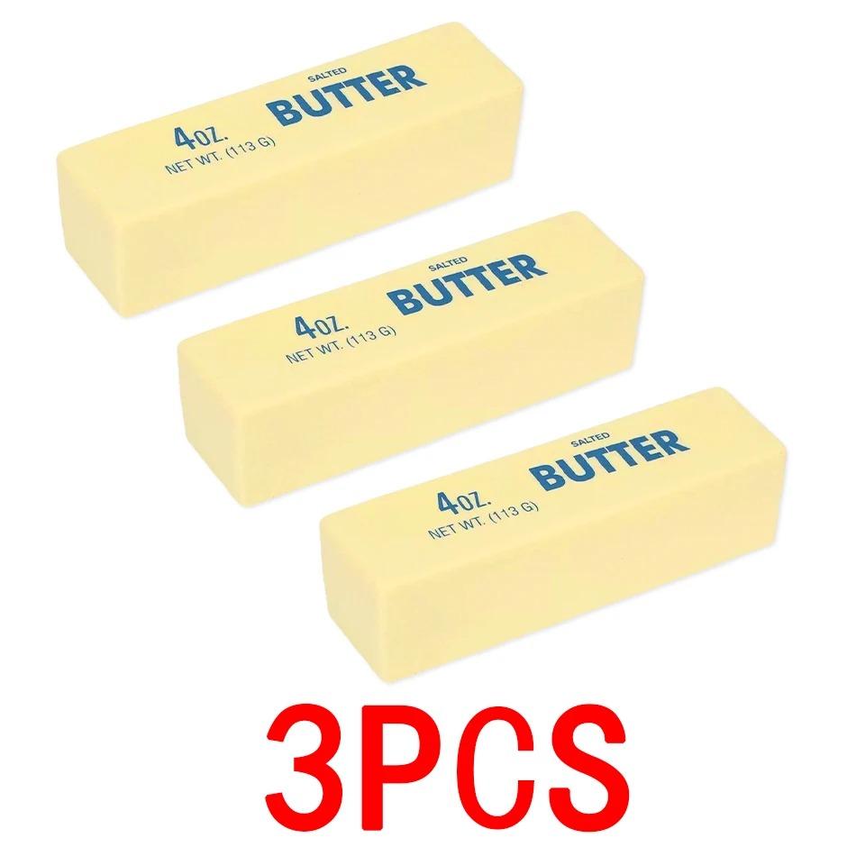 1-4Pcs Butter Stick Squishy Toy Slow Rising Squeeze Toy Butter Bar Brick Squishy Fidget Toy Anti Stress Release Hand Relax Gift