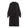 Araltay Autumn New Women's Clothing Fashion Style Fashion All-Match Casual Style Gold Thread Belt Knitting Overcoat