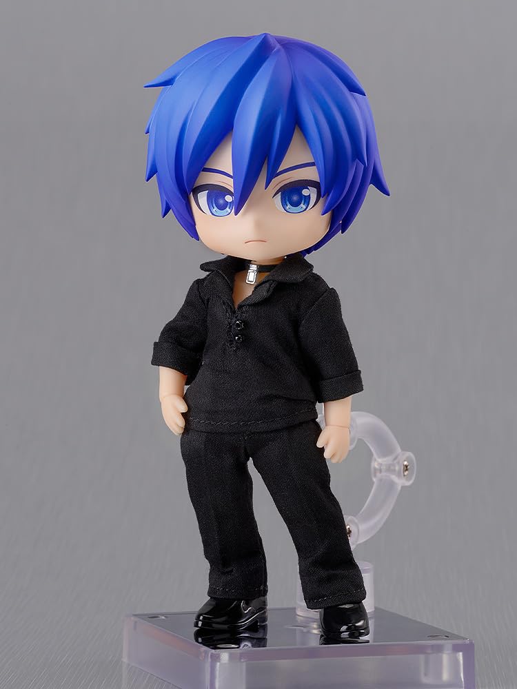 Good Smile Company SEGA Hatsune Miku Project Nendoroid Doll KAITO Guilty Fabric Magnet Plastic Painted Movable Figure with Dedicated Base feat. Ver.