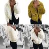 Luxurious Women's Teddy Bear Coat Jacket Winter Warm Hooded Fur Fluffy Outwear Overcoat