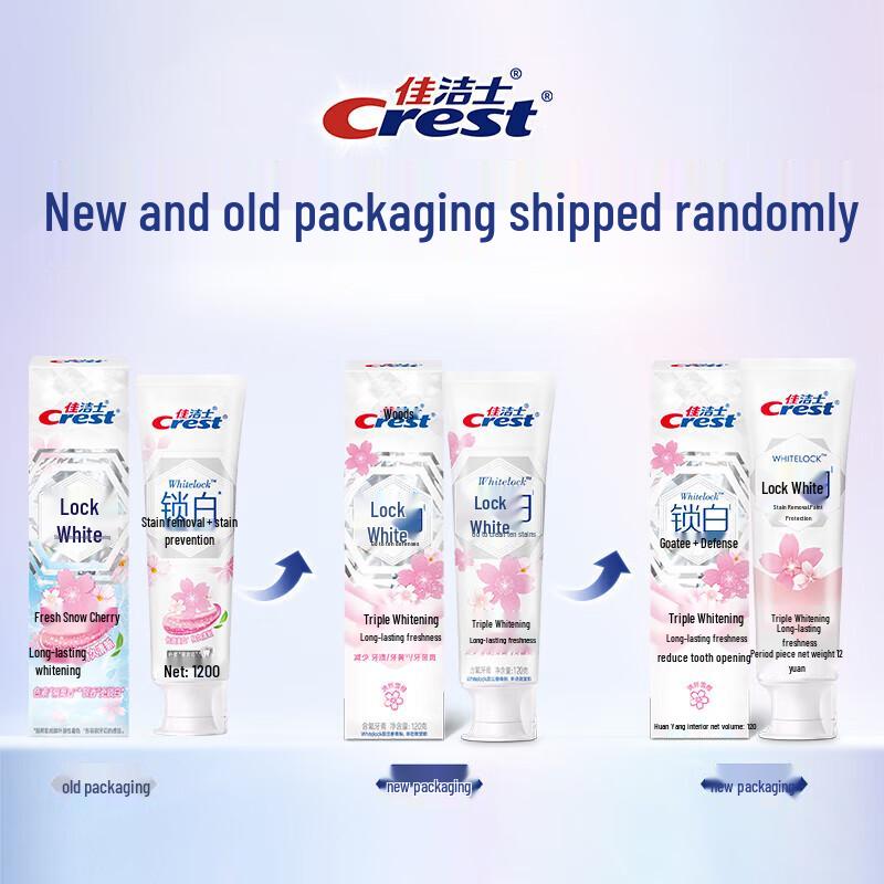 Crest Whitening Lock Toothpaste