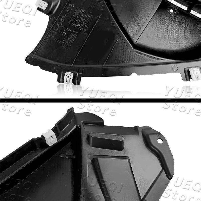For BMW G38 525i 530i 540i XDrive G30 Fender Liner Extension Bumper Cover Bottom Front 51757340743 51757340744