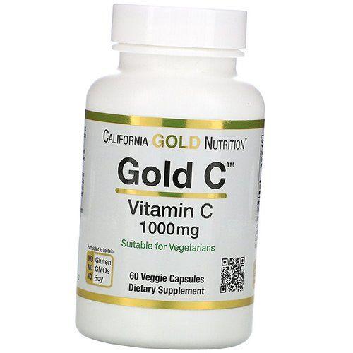 

Vitamin C, Ascorbic Acid, Gold C Vitamin C 1000, California Gold Nutrition (36427005) 60vcaps
