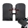 Winter Motorcycle Handlebars Windproof Waterproof Cycling Handlebar Mittens With Reflective Strips Bike Handlebar Cover