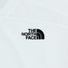 [north Face Official] Nt7ur15j White Label Hybrid Waffle Short Sleeve Round Tee White