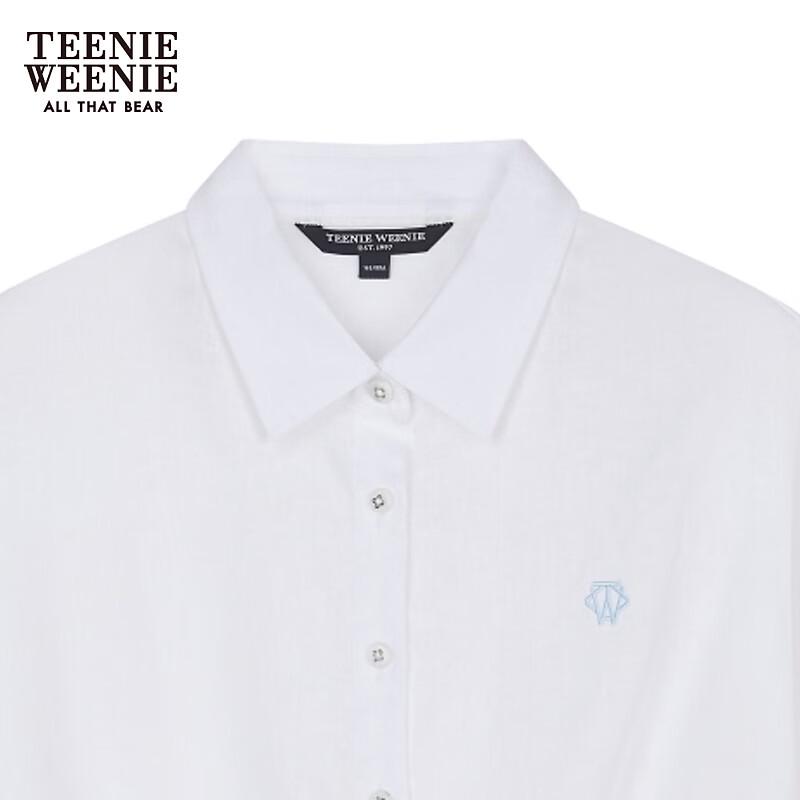 Teenie Weenie Women's Summer 2026 Knot Design Long Sleeve Shirt