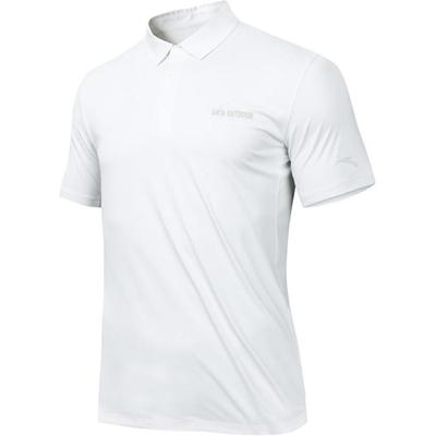Outdoor Series Comfortable Breathable Versatile Short Sleeve Polo Shirt Men Tops Paper-White 152436114-1