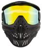HK Army HSTL Goggle Paintball Airsoft Maske med Duggfri Termisk Linse (Svart/Gull Linse)