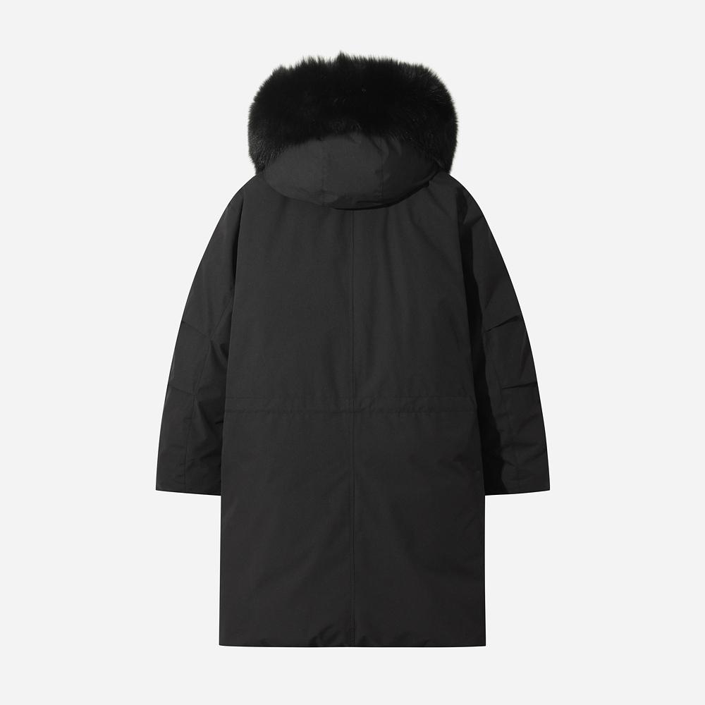 Dod Decaheat Goose Long Down Jacket (Black)