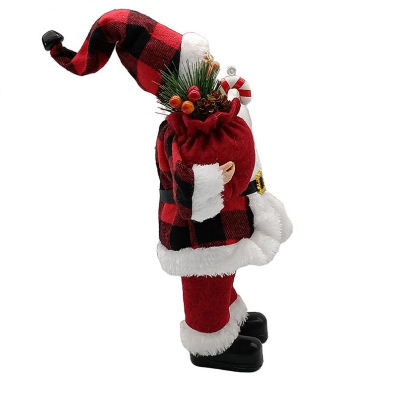Standing Santa Claus Christmas Decorations Chef Santa Claus Doll Xmas New Year Gift Christmas Tree Decor Christmas Decorations