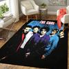 1Pc Cure Band Poster Rug, Office Carpet Indoor Outdoor Doormat, Non-Slip Soft, Living Room, Christmas Halloween Gift. M928763