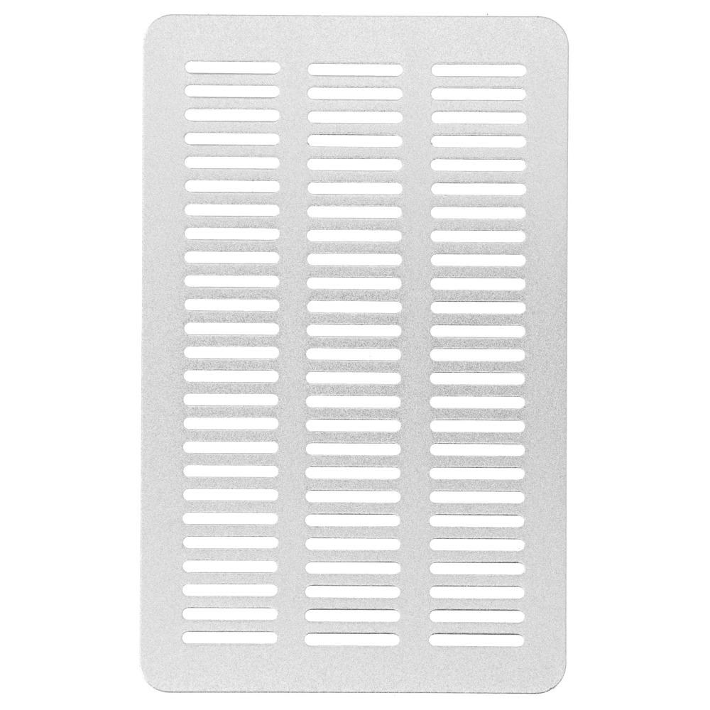 Stainless Steel Nail Dust Collector Filter Vent Cover Air Grille Bathroom Ventilation