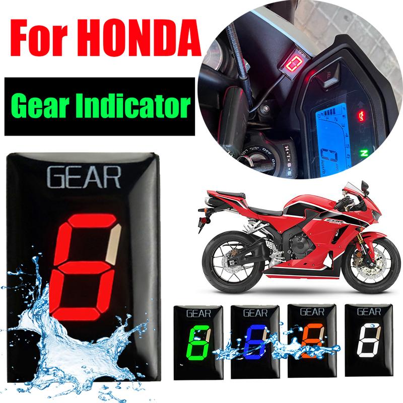 Für Honda CBR 600 RR 600RR CB500X CB600 CBR600RR CBR1000RR CB600F Hornet CB650F Motorrad Ganganzeige Display Messgerät