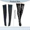 1:6 Female Action Figure Stockings Fit 12'' Decor Costume Miniature Mesh Mini Long Socks