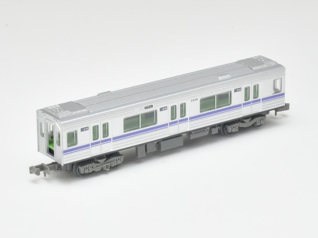 Railway Collection Jernbanesamling Nagoya City Transportation Bureau Meijo-linjen Type 2000 Sen Modell Sett Dioramaforsyninger 6-Vogn