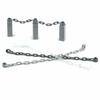 Non-Toxic Moc Military Building Block City Military Scene Accessory 20Pcs/Set Chain Bricks 30104 92338 Chain Diy Parts Toys For Children