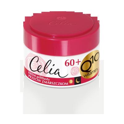 Celia Q10 Vitamine 60+ Halbfette Anti-Falten-Creme Für Tag Und Nacht 50ml