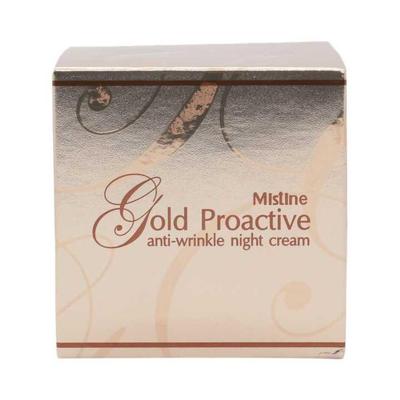 Creme Noturno Pró-Ativo Antirrugas Gold, 30gr