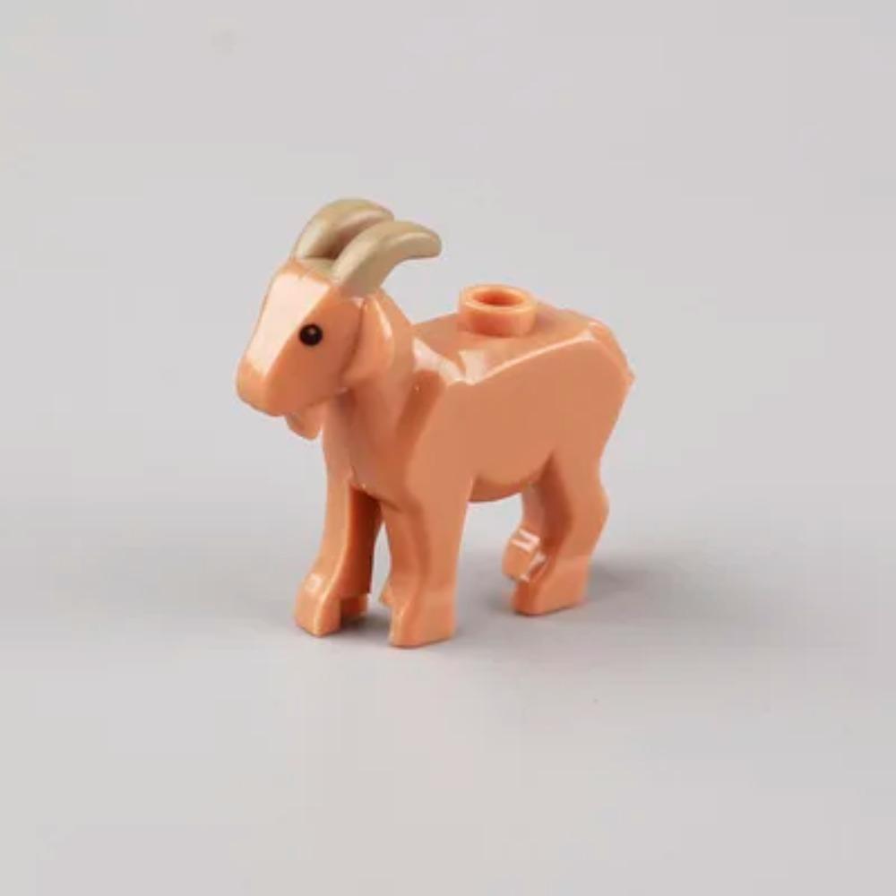 Animal Building Blocks City Small Large Ornaments Panda Dog Sheep Pig Cow Zoo Deer Mount Crocodile Tiger Wolf Eagle Boy Gift Toy