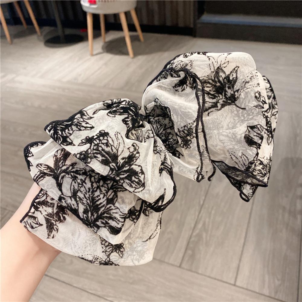 

Мереживна шпилька-бант для волосся Стрічкові аксесуари для волосся Нова гумка для волосся 3